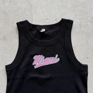 Miami Florida Women’s Embroidered Tank top tank